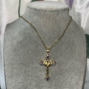 Embody Jesus Rainbow Cross